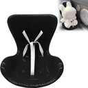 Fashionable car Ornaments,Car Decorations,Plastic Decorations Accessories,Decorative Sofa Seat for Car Air-Conditioning Vents,Sofa Decorative Ornaments Suitable for Display (Black)