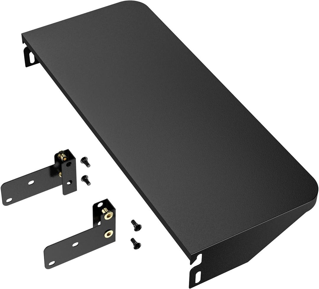 Stanbroil Folding Front Shelf for Traeger 20 Series, Tailgater, Renegade Pellet Grills, Grill Accessories for Traeger BAC361 Folding Shelf, Black
