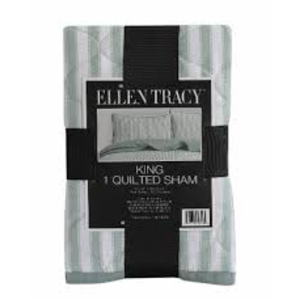 Ellen Tracy King 1 Quilted Sham 20x36 100% Polyester