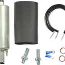 High Flow Pressure External Inline 255LPH Fuel Pump With Installation Kit Replacement For GSL392 400-939 Universal