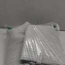 OrganiHaus Large Woven Storage Basket for Blankets and Toys 20" x 13" Inch, Rope Laundry Basket with Handles, Cushions & Pillows Storage Bin, Nursery Hamper, Soft Round Dog Toy Bin - Gray (Wide)