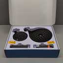 MakeFit Dual Filtered Rain Shower Head Combo, High Pressure Handheld Shower Head with Adjustable Bar - Rainfall Shower Head And Showerhead with Filter for Hard Water - Removes Chlorine (Matte Black)