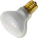 SYLVANIA Mini-Floodnight Incandescent Bulb, 25W R14, Intermediate Base, Reflector, 130 Lumens, 2850K, 120V, Frosted - 1 Pack (14784), Warm White