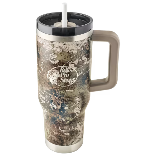 Bass Pro Shops 40-oz. Mug with Slider Lid and Straw