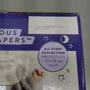 The Honest Company Comfort Dry Overnight Diapers, Up to 12 Hours Protection, Hypoallergenic, Cozy Cloud + Star Signs, Club Box Size 5 (27+ lbs), 40 Count