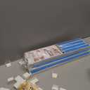 250in Cord Hider Kit, Cord Covers for Wires on Wall, Paintable Cable Raceway, Cord Hider for Wall Mount tv, tv Cable Hider Wall kit, Wire Covers for Cords, 16X L15.75 X W0.96in X H0.57in, White