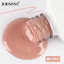 JODSONE Nude Swirl Nail Art Liner Gel Polish,10ml Classic Color 3D Nail Art Pens Effect Nail Print Design with Thin Brush for French Tips Manicure Painting DIY at Home - LB04