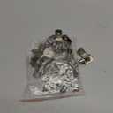 40 Pcs Shelf Support Pegs,1/4 Inch Diameter Shelf Bracket Pegs with Hole,Nickel Plated L-Shaped Clips for Kitchen & Bookcase Shelf Cabinet Furniture Closet Shelf Pins Support