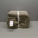 Levtex Home Mills Waffle King Bedspread Set (122x106in) with 2 Pillow Shams (36x20in) - Taupe - Cotton Waffle King Size Bedspread Set - Soft, Pre-Washed