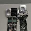 AT&T BL102-2 DECT 6.0 2-Handset Cordless Phone for Home with Answering Machine, Call Blocking, Caller ID Announcer, Audio Assist, Intercom, and Unsurpassed Range, Silver/Black