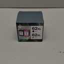 Compatible 62XL Ink Cartridge Replacement for HP Envy 5540 5549 5640 5660 7640 OfficeJet Mobile 250 200 OfficeJet 5740 5741 8040, Black, Tri-Color, 2-Pack