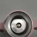 Stainless Steel Sippy Straw Cup for Toddlers 1-3 Years Old, Insulated Toddler Water Bottle Baby Training Tumbler with Handles, 8oz Kids Straw Cups for Travel, Daycare & At Home, Pink