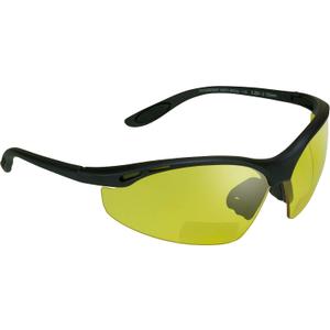 proSPORT Bifocal sunglass Safety Reader Z87 Wrap Around No Slip Grip +1.50 +2.00 +2.50 & higher, Yellow
