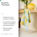 GEOMETRY Spring Kitchen Towels - Quick Dry Microfiber Cloth Spring & Summer Dish Towels for Kitchen Drying - Premium Quick Dry Towel - Lemonade Lines, 18" x 30" - 2-Pack