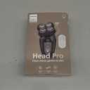 Philips Norelco Head Shaver Pro 5000 Series - Electric Shaver for Men and Women, 360 Flexing Head & ComfortCut Blades for Clean Shave, Gentle on Skin, Model HS5980/40 (Black)