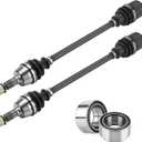 Youxmoto 2 Front CV Axle Wheel Bearing for Polaris 2013-2019 Ranger 900 XP/Crew; 2017-2020 Ranger XP 1000 (NON ABS/diesel/MUD); 2010-2014 RZR S 800/RZR 4 800; 2015-18 Ranger Diesel Drive Half Shaft