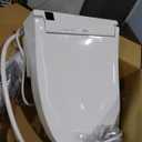 TOTO WASHLET C5 Electronic Bidet Toilet Seat with PREMIST and EWATER+ Wand Cleaning, Elongated, Cotton White - SW3084#01