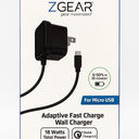 Zgear (18w) Adaptive Fast Charge Usb-c Wall Charger - Black