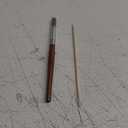 Nail Brush Kolinsky Sable Acrylic Nail Art Brush Professional Red Wooden Nail Brush (18#)