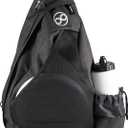 Infinite Discs Slinger Deluxe Disc Golf Backpack for Quick Disc Storage, 12 Discs in Your Bag (Charcoal Black)