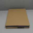 HAUTOCO 12 Pack Trifold Poster Board 26'' x 15.74'' Medium Tri Fold Project Boards White Corrugated Presentation Cardboard for Science Fairs, School Projects, Event Displays, Business