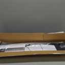 Black Adjustable Fireplace Hood for 28 to 48" Fireplace Hood Heat Shield Equipped with Insulation Cotto