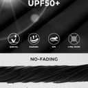 FitsT4 Sports Women's 20'' Swim Skirt Skort with Pocket High Waisted Modest Swimsuit Bathing Suit Bottoms (Black, L)