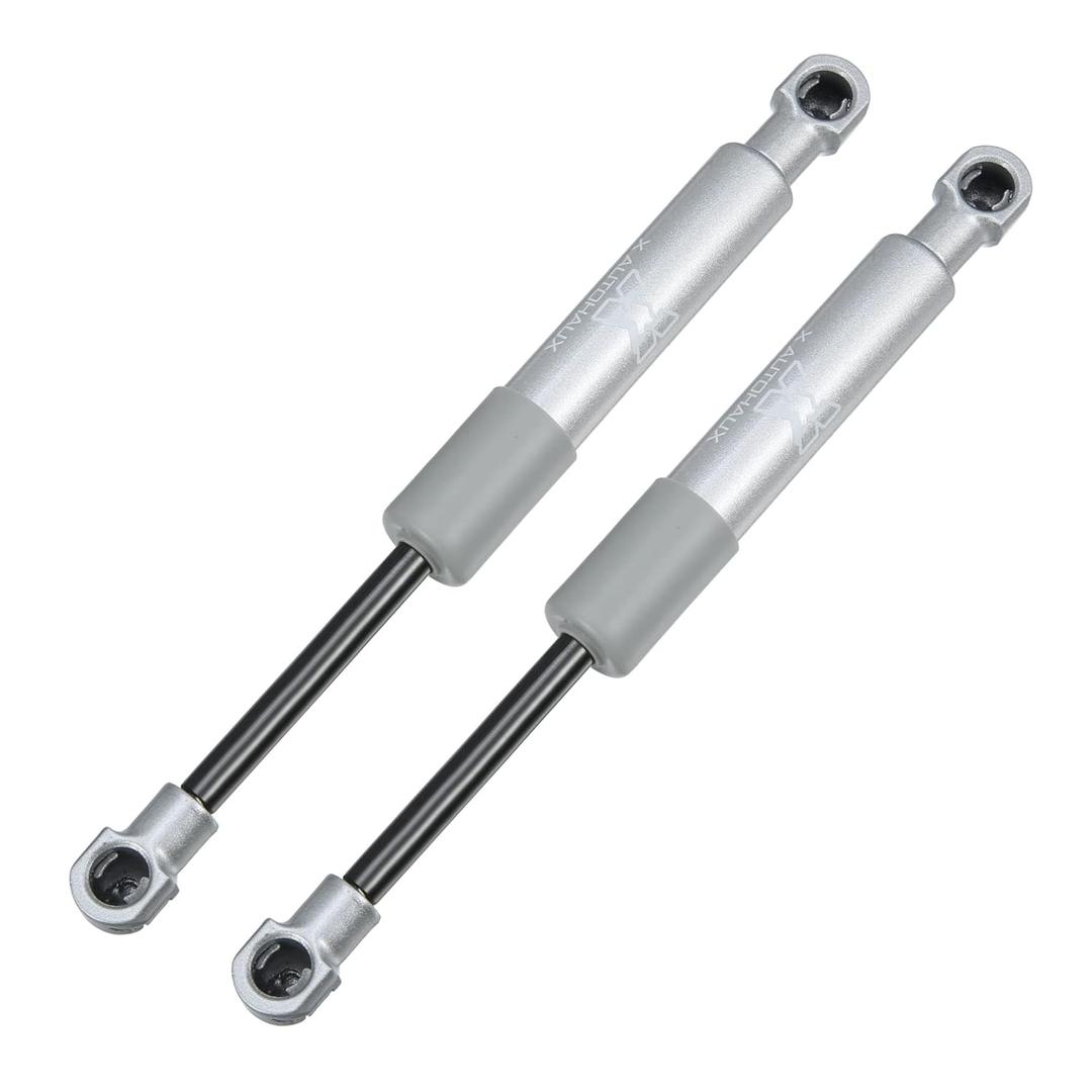 X AUTOHAUX 2pcs 8inch 200N/44Lbs Gas Struts Shocks Lift Supports Lid Supports Lid Stay Silver Tone RV Cabinet Lift Support