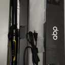 abp 1 Inch Curling Iron Extra Long Barrel with Ceramic Coating for Long/Medium Hair,LED Display Instant Heat up to 450F with clamp,Hair Waving Style Tool Girls & Women