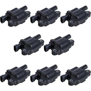 Ignition Coil Pack UF413 Replacement for Chevy 2007-13 Avalanche Silverado, for GMC Canyon 2008-13 Savana, for Buick Allure 2005-07 Rainier, for Cadillac 2009-18 CTS 5.3L 6.0L Set of 8