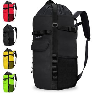 Climbing Rope Bag,Large Capacity Arborist Rope Storage Bag,Waterproof Oxford Tree Rock Climbing Rope Backpack,Outdoor Climbing Gear Storage Bag with Hand Straps