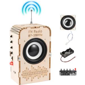 Science Kits for Kids Age 8-12 12-14, STEM Toys DIY Radio Kit Engineering Electronics Project Building Your Own Radio Educational Toy, Ideal Gift for Teen Child Boys Girls 9 10 11 13