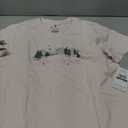 Spyder Womens Mountain Range Graphic Short Sleeve Tee T-Shirt, Pale Mauve, XL