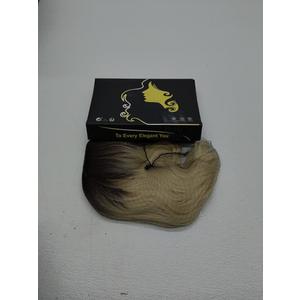 WTHCOS Blonde Ombre Short Bob Wig - Curly Wavy Synthetic Hair Wig With Bangs - Heat Resistant - Daily Use & Cosplay - With Cap