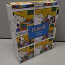 Berkshire Blanket Peanuts Kids Sheet Set Queen Size - 4 Pieces,Cute Character Snoopy Printed Soft Microfiber Bed Sheets,Peanuts Different Emotion Murky Blue