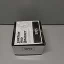 No Drilling Curtain Rod Brackets, Self Adhesive Curtain Holders, Adjustable Stick on Wall Curtain Rod Hooks Hanging for Bathroom Kitchen Home (16 Pack) (Retro Color)