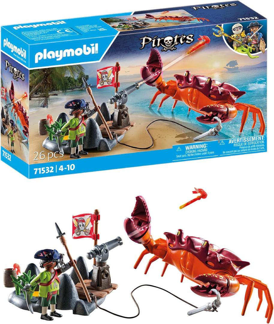 Playmobil Pirates: Battle Against The Giant Crab