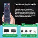 V3 Pro Replacement Voice Remote Control Compatible with vSeeBox V5 Pro / V3 Plus/V3 Pro / V2 Pro / V1 Pro/V1 Max/Elite/Max
