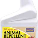 Bonide Hot Pepper Wax Animal Repellent, 32 oz Ready-to-Use Spray for Deer, Squirrels, Rabbits in Lawn & Garden