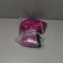 Rose Red Hot Pink Curly Wig Long Wavy Wigs for Women Natural Middle Part Synthetic Wig for Halloween Cosplay Wigs