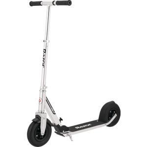 Razor A5 Air Kick Scooter for Kids Ages 8+ - Extra-Long Deck, 8" Pneumatic Rubber Wheels, Foldable, Anti-Rattle Handlebars, for Riders up to 220 lbs