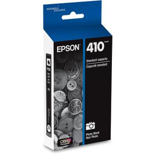 EPSON 410 Claria Premium Ink Standard Capacity Photo Black Cartridge (T410120-S) Works with Expression Premium XP-530, XP-630, XP-640, XP-7100, XP-830