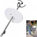 Air Filter Cleaner Kit with
360° Rotating Nozzle, 24-Inch Shaft, Compressed Air Powered, 5.5-12 Inch Filter Compatibility