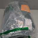 RYB HOME Green Velvet Curtains & Drapes - Half Blackout Thermal Insulating Soft Window Curtains for Bedroom Living Room Dining Sliding Glass Door, Hunter Green, 52" Width x 84" Length, 1 Pair