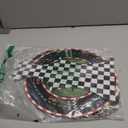 CC HOME Racing Cupcake Stand 3 Tier Racing Car Party Supplies Cake Stand Sliding track Racing Flag 3 Tier Cake Cupcake Stand for Kids Birthday Party Decorations