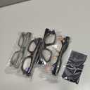 CCVOO Stylish Reading Glasses for Women, Stylish Eyeglasses, Blue Light Readers, Cheaters, +0.75