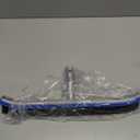 Aquatix Pro Pool Brush Head, 18" Heavy Duty for Cleaning Walls & Floors, Stainless Steel Bristles, Reinforced Aluminum Back, Curved Ends for Corners, EZ Clip, Swimming Pool Brushes for Tiles & Steps