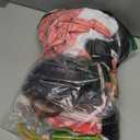 Full Set Anime Halloween Costume For Womens Party Role Cosplay Cloak Kimono Outfit W/Slippers Wig (Large, Pink)