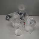 3-Light Bathroom Light Fixtures, 17.23" Black Modern Vanity Lights with Clear Glass Shade, Bathroom Wall Lamp for Mirror Kitchen Living Room Hallway Cabinet Porch