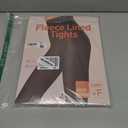 JIZ Translucent Fleece Lined Tights Women, Thermal Tights for Women Winter, Pantyhose Leggings, Warm Sheer Tights for Women Winter (Medium, Black)